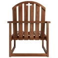 thumbnail image 3 of vidaXL Patio Chairs Outdoor Patio Dining Chair with Armrest Solid Wood Acacia, 3 of 9