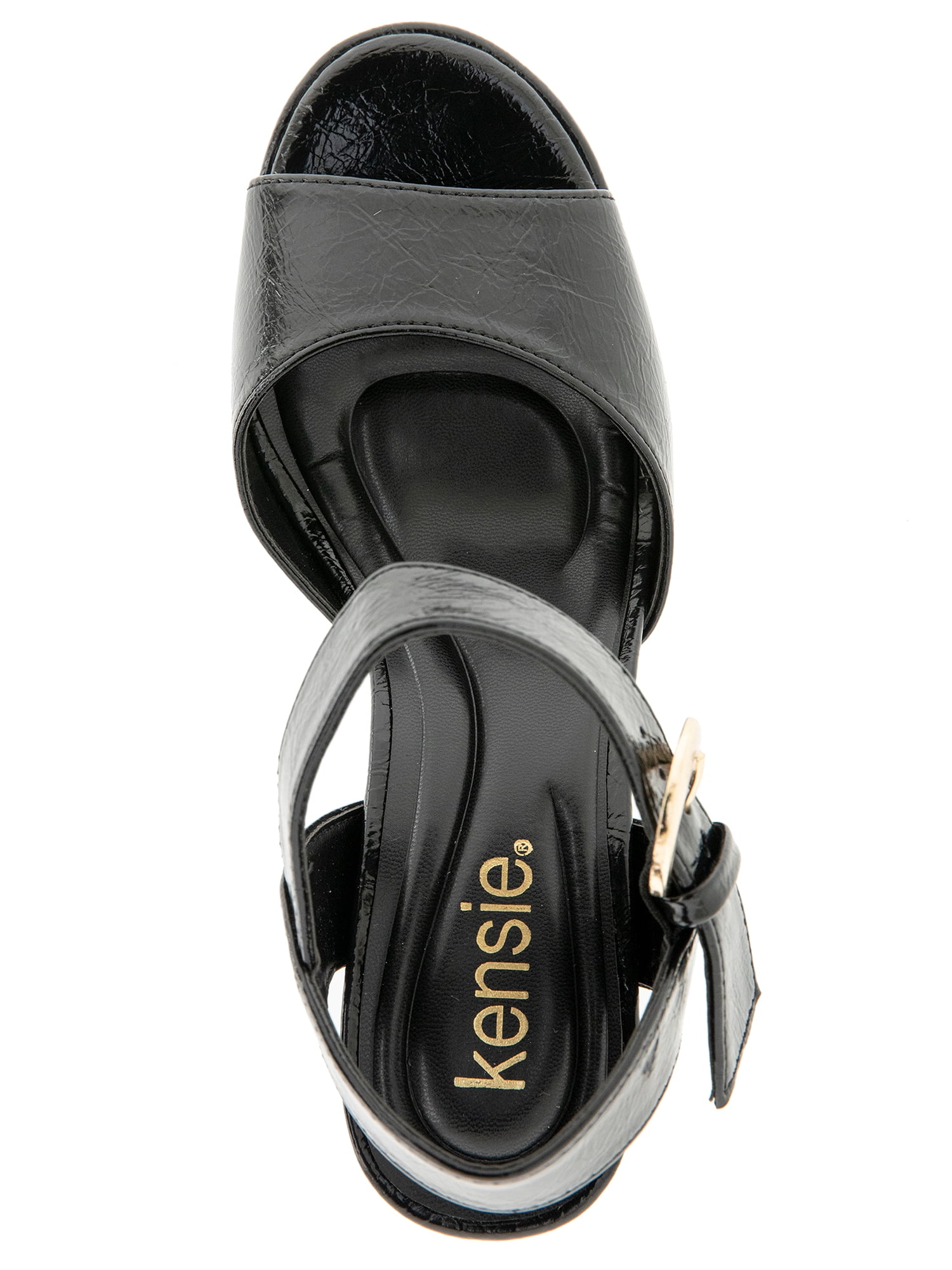 Kensie Women's Theresa Block Heel Platform Sandal