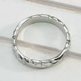 thumbnail image 4 of K-KED Gorgeous 925 Silver Filled Ring Leaves Pattern Wedding Women Ring Sz 6-10-8-Gold, 4 of 6