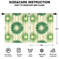 thumbnail image 2 of Blackout Kids Curtains,Green Tie Dye Childrens Insulated Curtains Set Of 2,Bedroom Essentials,Toddler Room Decor 52"x63", 2 of 5