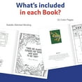 thumbnail image 5 of PAPP Activity Books 4 pack 100+ Pages of Color by Number, Puzzles etc, 5 of 7