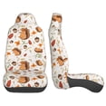 thumbnail image 3 of Yiaed Squirrel Print Car Seat Covers,Universal Auto Seats Protector Fits for Car,SUV Sedan,Truck,Automotive Seat Covers & Accessories(Two packs), 3 of 7
