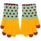thumbnail image 2 of Winter Touch Screen Gloves For Women Cable Knit Wool Fleece Lined Texting Mittens Gold Weather Warm Sport Glove, 2 of 4
