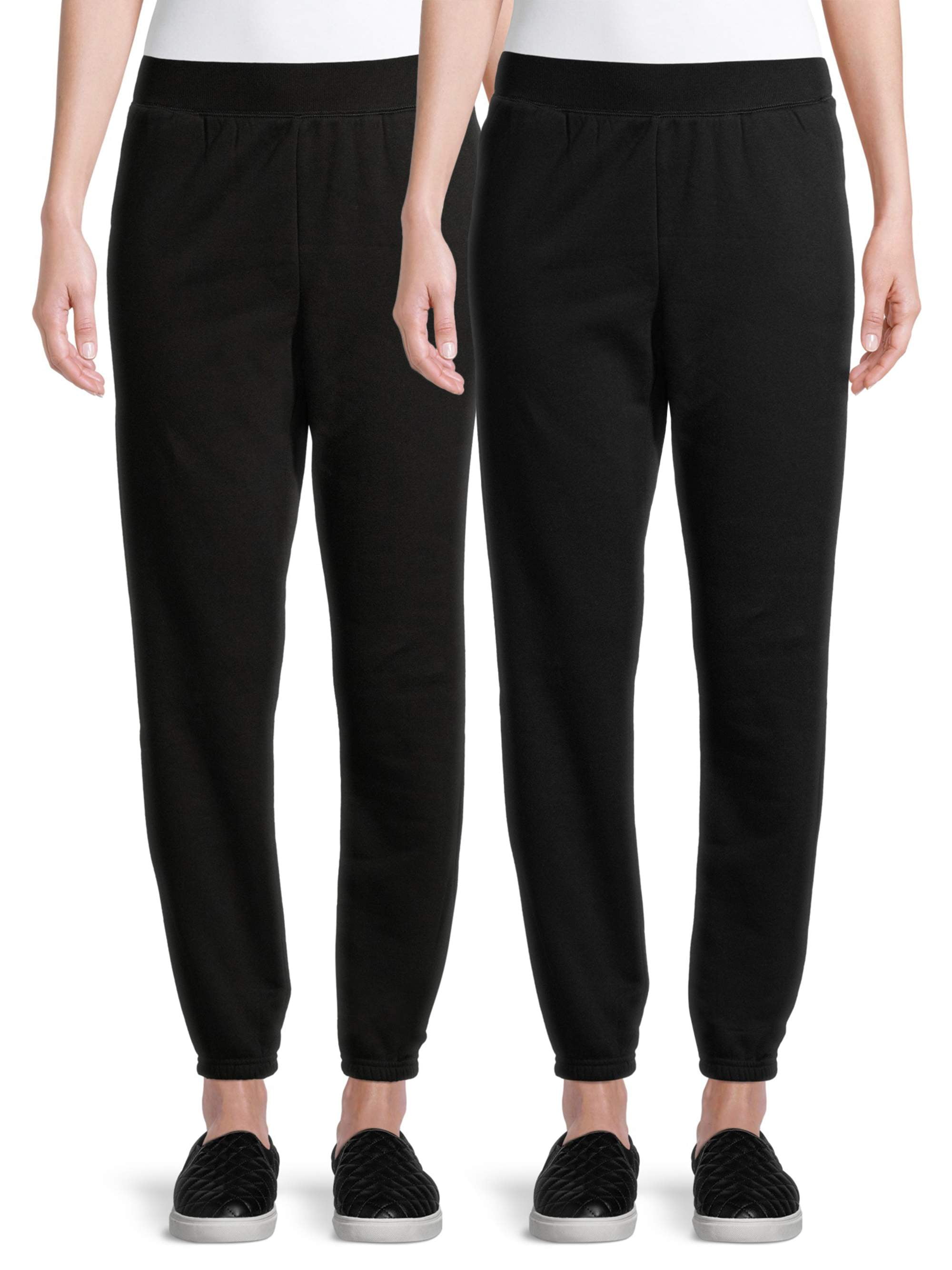 time and tru fleece cinch pant