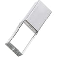 thumbnail image 3 of New Crystal Transparent Rectangle Genuine USB Flash Drive Wedding Gift Pen Drive,Silver（64GB), 3 of 8