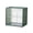 Green A, variant on Ywmsfl Clear Storage Box with Door Coffee Cup Organizer Dust-proof Blind Box Storage Box Practical Mugs Storage Cases for Home