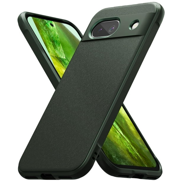 Funda de teléfono Ringke Onyx verde oscuro para Google Pixel 8a