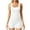 White, variant on Kaemgyyd Jumpsuits for Women Athletic Workout One Piece Rompers Sleeveless Shorts Bodysuits Onesie Fashion Clothes Summer Gym Outfits