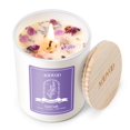 thumbnail image 1 of Vela aromática AOOVOO Lavanda con cristales en el interior, 200 ml, 1 of 8