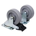 thumbnail image 2 of Ruedas giratorias ProX X-CASTER4GR95X65, color gris, 10 cm, grado industrial, 2 of 7