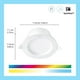 thumbnail image 3 of Downlight LED inteligente WiZ Connected a todo color, 6 pulgadas, paquete de 6, 3 of 9