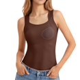 thumbnail image 2 of MEICHEN Women's Solid Tank Tops with Built In Bras Warm Slim Fit Vest Camisoles Seamless Underwear Summer Clothing Fall Fashion Essentials, 2 of 9