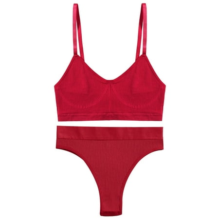 

Bigersell Women Nightgowns Lingerie Women s Fashion Vest-Style Tube Tops Back Wrap Solid Color Chest Underwear Set Lace Lingerie Nightwear for Ladies