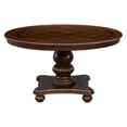 thumbnail image 6 of Kingfisher Lane 5-Piece Traditional Wood Dining Set in Brown Cherry, 6 of 12