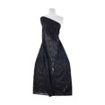 thumbnail image 2 of Zelouf Adored Trans Glitter Lace  , Sewing, DIY, Crafts Fabric by the Yard, Black, 5 Yard, 2 of 2