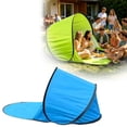 thumbnail image 2 of QIUXUJ-Instant Pop Up Tent, Blue Waterproof Camping Tent, Quick Setup Outdoor Shelter for Hiking, Beach, and Backyard, 2 of 8