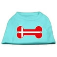 thumbnail image 1 of T-Shirts en Forme d'Os Drapeau du Danemark Aqua TTTG(20), 1 of 1