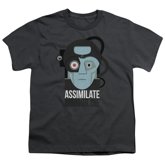 Star Trek - Assismilate Or Die - Youth Short Sleeve Shirt - Large