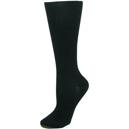 Gold Toe Moderate Compression Ribbed Over the Calf Socks (Women's ...