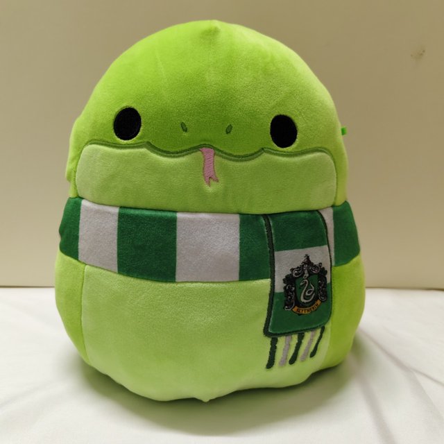 Almohada de goma con diseño de gato y serpiente verde, juguete de peluche, regalo para niños, cojín de Animal, almohada relajante para niña bonita