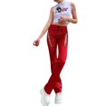 thumbnail image 1 of Txlixc Pantalones casuales de barril recto para mujeres Txlixc moda, 1 of 9