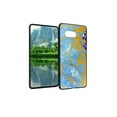 thumbnail image 1 of Compatible with Google Pixel 7 Phone Case, Blue-Golden-Marble-32 Case Silicone Protective for Teen Girl Boy Case for Google Pixel 7, 1 of 1