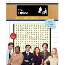 Coloring Book & Word Search The Office Word Search, Coloring and Quotes: Plus Fill-In-The-Script Activity, (Paperback)