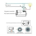 thumbnail image 4 of 3X 5.8GHz HF System LED Microwave 360 Degree Motion Sensor Light Switch Body Motion Detector, 4 of 7