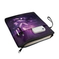 thumbnail image 3 of HELLHERO Purple Butterfly 1pcs Book Cover Sleeve Pouch with Washable Classic Reusable Christian Bag with Zipper for Friend Carrying Book Case Book Organzoer Holder, 3 of 8