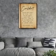 thumbnail image 3 of Philippian 1 6 Bible Verse Wall Art Vintage Scripture Posters Poster Decoration Artwork Prints Vertical Canvas Living Room Printed Canvas, 3 of 6