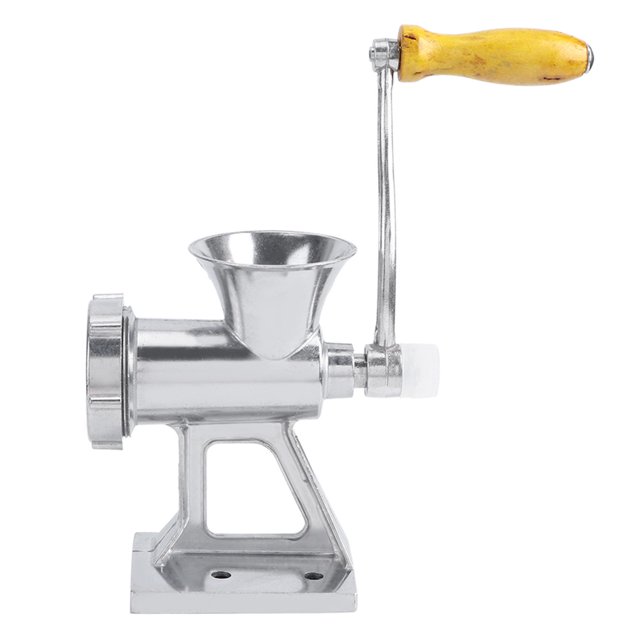Convenient Stainless Steel Manual Meat Grinder, Household Meat Mincer, Household For Kitchen Grind Meat Cooking