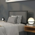 thumbnail image 1 of BizChair Metal Upholstered Twin Size Headboard in Dark Gray Fabric, 1 of 12