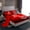 Red, variant on Feelyou Stars Xmas Tree Queen Sheet Sets for Girl, Glitter Winter Snowflake Flat Sheet, Fashion Western Festival Queen Fitted Sheet, Microfiber Bedroom Decor, 4pcs