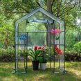 thumbnail image 5 of 2024 Nueva gran cubierta de invernadero para jardín, impermeable, para exterior, interior, para invernar, protección de plantas, tienda de cultivo (sin marco), 5 of 5
