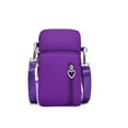 thumbnail image 1 of Factory Direct Crossbody Mobile Phone Bag Vertical Fabric Mini Small Bag Wrist Arm Mobile Phone Bag Three-Layer Coin Wallet, 1 of 7