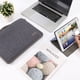 thumbnail image 5 of Funda para portátil DOISO 15.6 pulgadas impermeable gris oscuro, 5 of 7