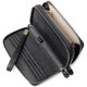 thumbnail image 2 of Monedero pequeño para mujer, tarjetero con bloqueo Rfid, cartera plegable para mujer, tarjetero de cuero con cremallera, 32 ranuras, 2 of 5