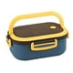 thumbnail image 2 of Uuiauoio Double-layer Adults Bento Lunch Box,Salad Container Salad Bowl,Leakproof Lunch Box Divided Food Meal Storage Containers Stackable 2 Layer for Picnic, 2 of 6