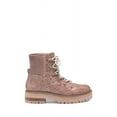 thumbnail image 2 of Louise Et Cie Sheena Soft Rose Nude Leather Lace-Up Classic Combat Lug Boot (7.5, SOFT ROSE), 2 of 6