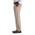 thumbnail image 2 of Haggar Men's Cool 18® Pro Solid Flat Front Pant Classic Fit HC00235, 2 of 7