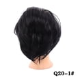 thumbnail image 2 of Synthetic Messy Bun Scrunchie Chignon with Elastic Bands Donut Straight Ponytail Hair Pieces, 2 of 7