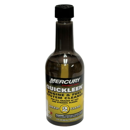 Mercury Marine Quickleen Engine and Fuel System Cleaner, 12 Ounces 92-8M0047931