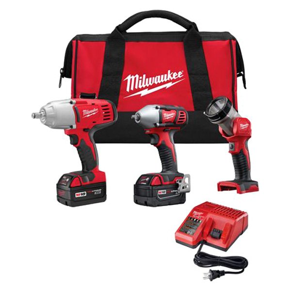 Milwaukee 2696-23 M18 Cordless 3-Tool Combo Kit