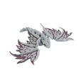 thumbnail image 3 of 3D Printed Stone Dragon 2 Pack – Articulated Moveable Wings, Stone Texture Dragons with Green Blue and Black Red Wings, Flexible Fidget Desk Figurines for Adults, Collectible Fantasy Décor, 3 of 6