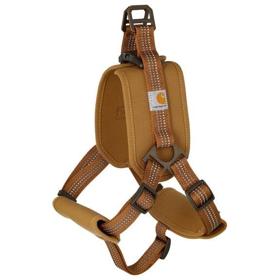 Carhartt P000034120104 Nylon Duck Training Dog Harness Carhartt Brown Large