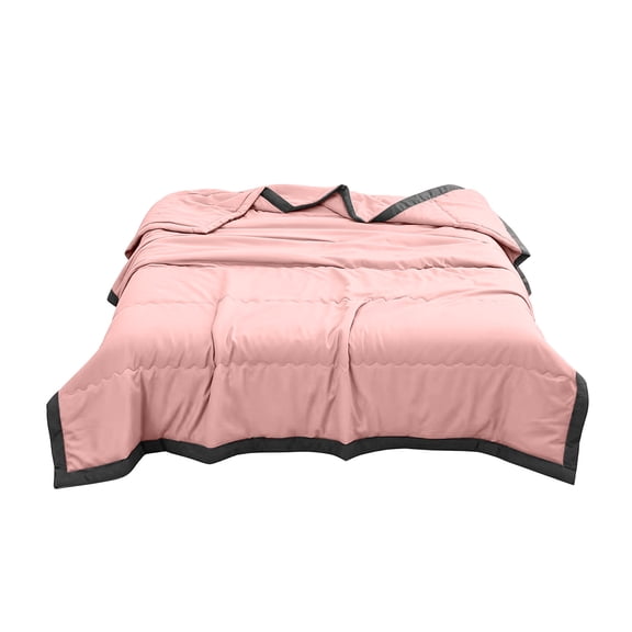 Leeye Ice Silk Comforter Four Piece Bedding Bundle Quilt Lightweight Breathable All Season Soft Comfortable Duvet Insert Home Hotel