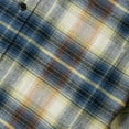thumbnail image 5 of Dubinik® Flannel Shirt for Men Long Sleeve Men's Casual Button-Down Shirt 100% Cotton Soft Plaid Regular Fit with Pockets, 5 of 7