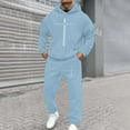 thumbnail image 2 of Christmas Sweaters Letter Print Hoodie Tracksuit Casual Pullover Hooded Sweatshirt With Jogger Pants Outfit For Daily Streetwear And Comfort Wear Ugly Christmas Sweaters, 2 of 4