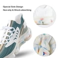 thumbnail image 7 of Boho Stripes Bohemian Walking Shoes for Men Woman Lightweight Tennis Fashion Elastic Sports Shoes Cushion Basketball Shoes, 7 of 7