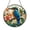 Acrylic 3.5 Inch, variant on Kingfisher Stained Glass Suncatcher Window Decor Featuring Colorful Bird with Flower Elements Decorative Glass Art for Home Interior Window Display